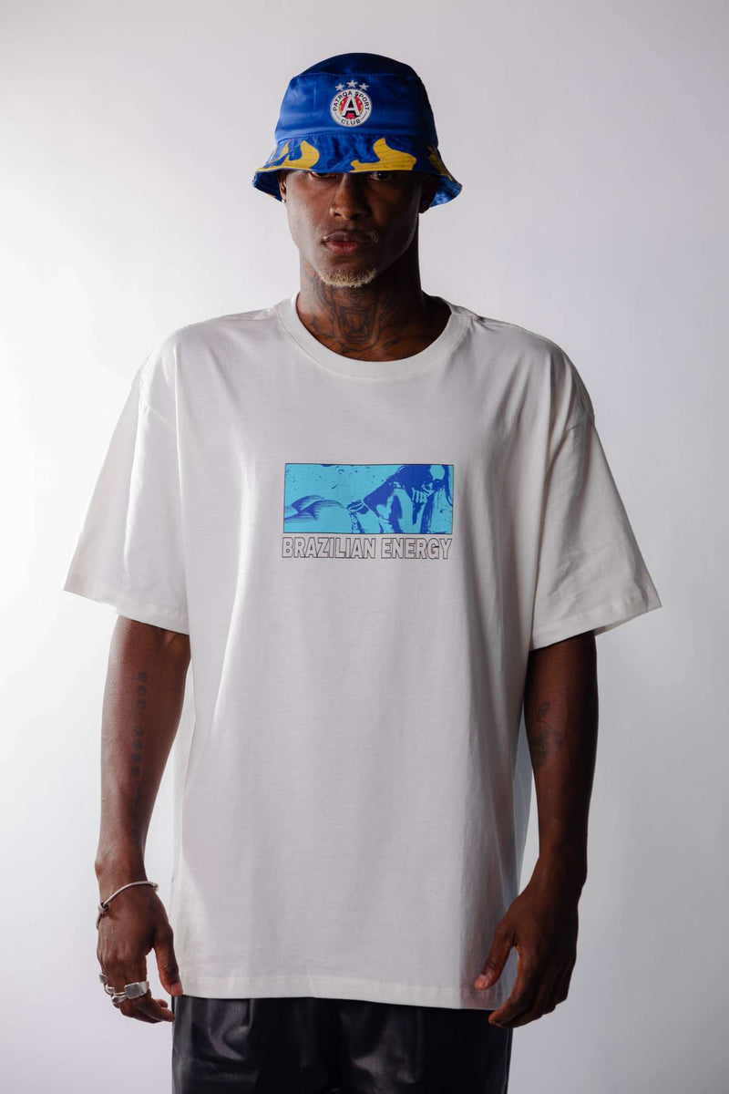 T-SHIRT BRAZILIAN ENERGY BRANCA