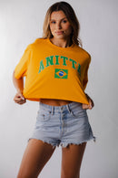 CROPPED ANITTA AMARELO